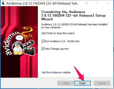 20160426_164012_Avidemuxインストール＆日本語化_1